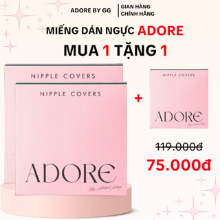 [Mua 1 Tặng 1] Miếng Dán Ngực Silicon Chống Nước, Dán Ti Siêu Mỏng Nhiệt Tự Thân Tái Sử Dụng Nhiều Lần UniCare By GG