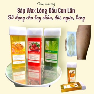Tuýp sáp Wax lông nóng tại nhà đầu con lăn tiện lợi 3 màu giao ngẫu nhiên