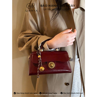 Túi xách nữ cầm tay CHIO'2ND M63 -Túi xách vuông nhỏ màu đỏ thiết kế kiểu dáng bắt mắt phù hợp mọi lứa tuổi mẫu mới 2025