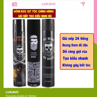 Gôm, Keo Xịt Tóc HAIR SPAY chai lớn 420ML Tạo Kiểu Giữ Nếp Cho Tóc CHÍNH HÃNG