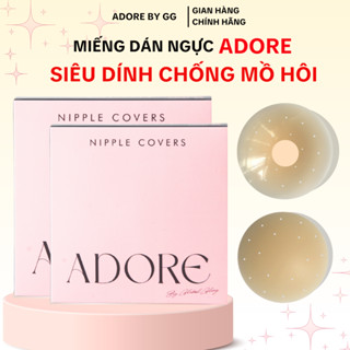 Miếng dán ngực ADORE tàng hình chống đọng mồ hôi tái sử dụng nhiều lần có lỗ thoáng khí - CHÍNH HÃNG