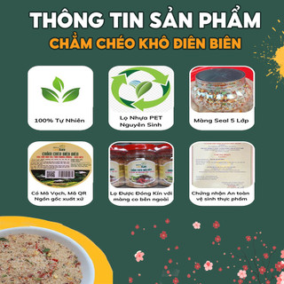 [Loại 250G] Chẳm Chéo Khô Điện Biên - Đặc Sản Dân Tộc Thái Tây Bắc (Chính Hãng)