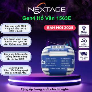  Tai Nghe Bluetooth Hổ Vằn A4 1563E ENC ANC Chủ Động Âm Vòm Thực Bản Mới - Chính Hãng NextAge 