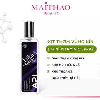  Xịt thơm vùng kín API Bikini Spays khử mùi vùng kín xịt thơm và kháng khuẩn nước hoa vùng kín 20ml 