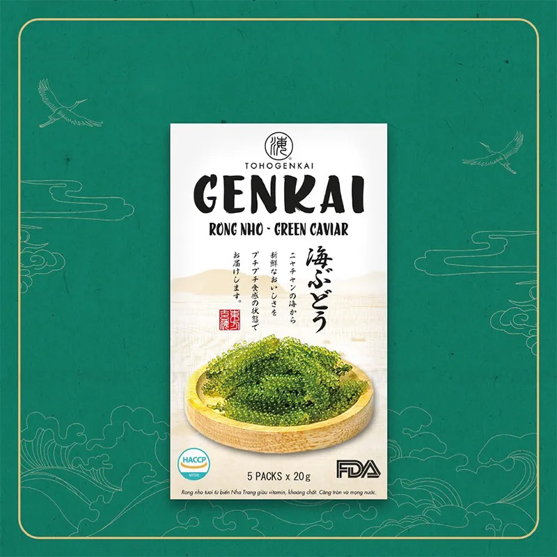 Rong Nho Tách Nước Genkai 100g