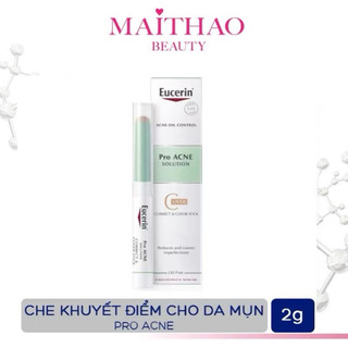 Eucerin Kem che khuyết điểm giảm mụn ProAcne CC Stick 2g