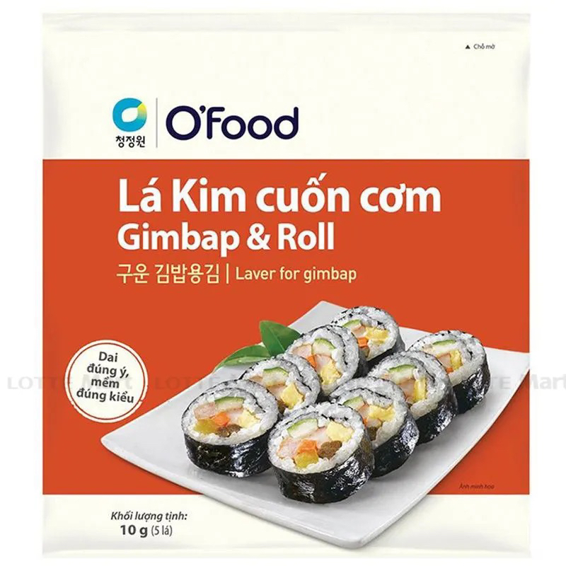 Lá Kim Cuốn Cơm O’Food Miwon Gói 10G