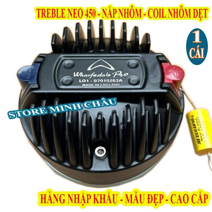 CỦ LOA TREBLE 450 NEO KHỐI, COIL NHÔM DẸT TIẾNG NHUYỄN, NHẬP KHẨU CAO CẤP - GIÁ 1 LOA
