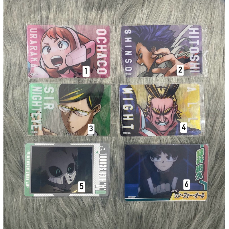 [Solz.Store][Sẵn] Lẻ Card My Hero Academia/MHA