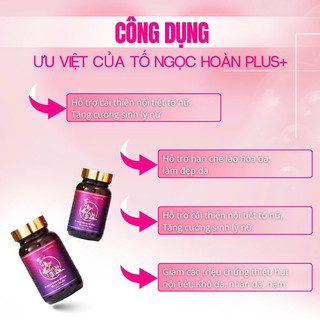 Combo 5 hộp Tố Ngọc Hoàn Plus +