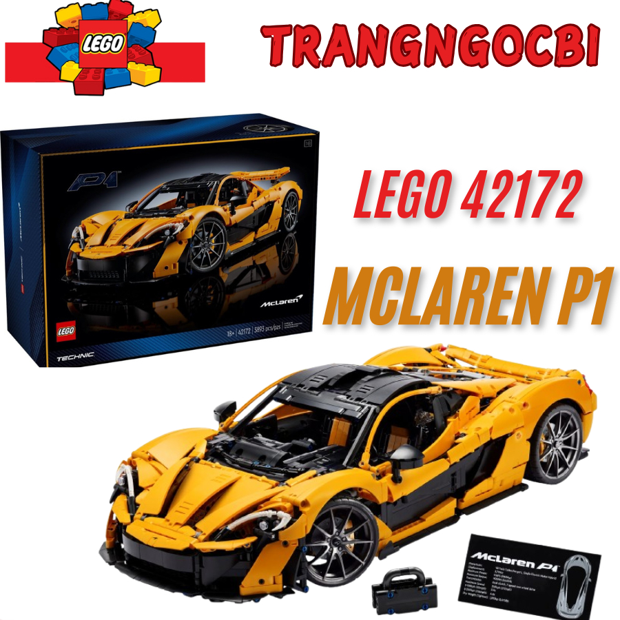 LEGO  42172 -Technic 42172 Siêu Xe McLaren P1