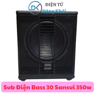 Loa Trầm Bass 30 Sansui Công Nghệ Nhật 350W, Tặng Dây AV 1 ra 2, AV 2 ra 2, Loa Sub Điện 30 Cao Cấp