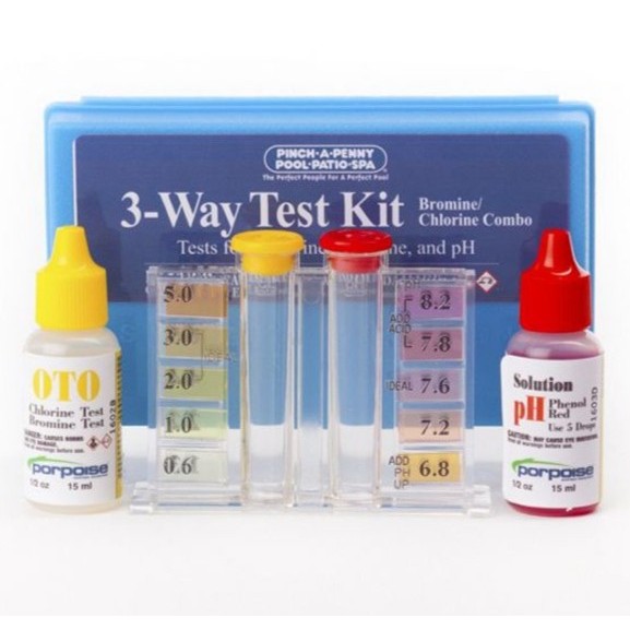 Bộ test PH và Clo bằng dung dịch