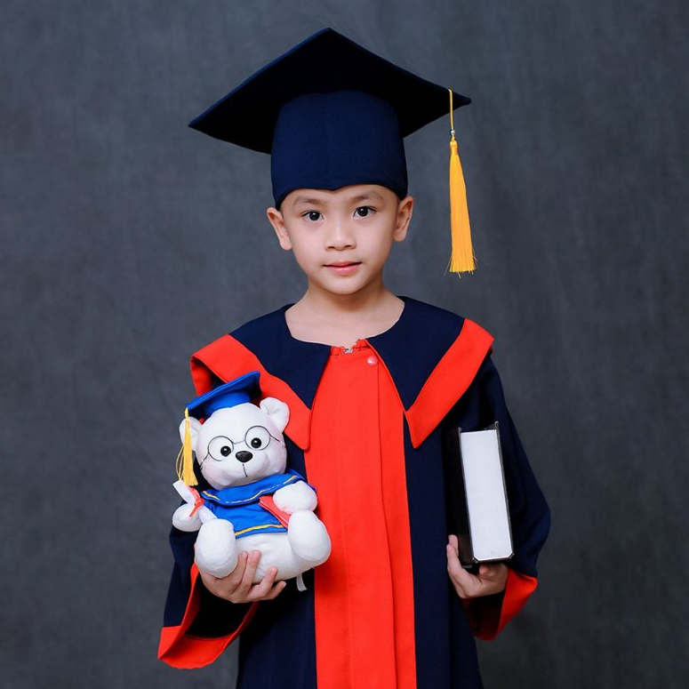 ✅2025 Mầm Non - Tiểu Học. Áo Tốt Nghiệp Mầm Non Mẫu TRUYỀN THỐNG Cho Bé Mầm Non 5-6 Tuổi. Hàng Đẹp, 