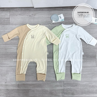 [ Bu Baby ] Body Bu dài tay bambus mềm mại, thấm mồ hôi cho bé trai bé gái