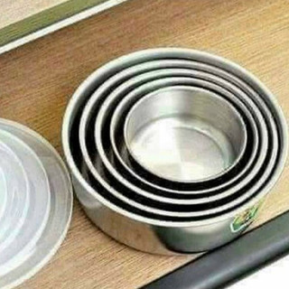 BỘ 5 BÁT INOX CÓ NẮP