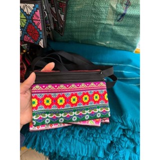 Túi thổ cẩm đeo hông giá rẻ, ví đựng tiề*n đi chợ tiện lợi