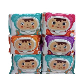   Giá sỉ  thùng khăn ướt 30 gói gấu baby wipes gói to 600 gram không mùi không paraben 