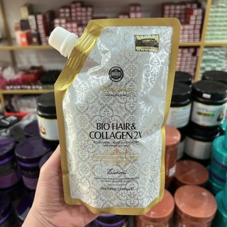 [ Chính Hãng 100% ] HẤP VALENTION BIO HAIR COLLAGEN 2X 500ML, HẤP ANDYCO, HẤP KARSELL