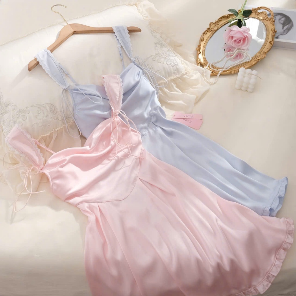 Váy ngủ lụa 8388