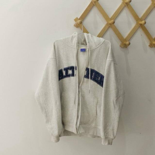 [pass] áo khoác hoodie zip brand aither studio