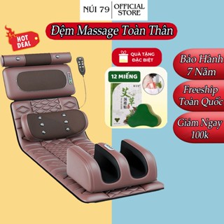  Đệm massage toàn thân Ghế nệm thảm mát xa Máy massage lưng và cột sống cổ vai gáy chính hãng 