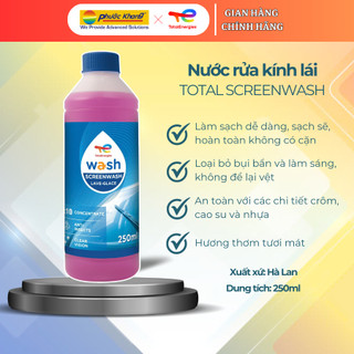 Nước rửa kính lái Total -  Summer Screenwash 250ml tỷ lệ pha 1:100