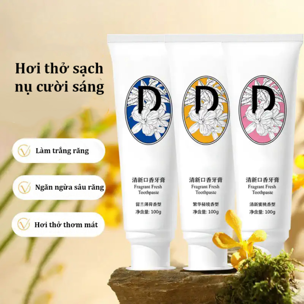 Kem đánh trắng răng Dr.XEEi - Giúp hơi thở thơm mát, bảo vệ viêm nướu, đánh bay mảng bám trên răng, tự tin khi giao tiếp