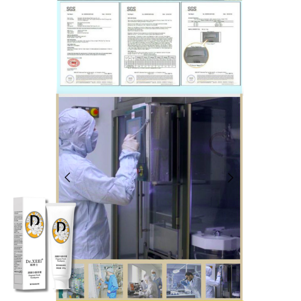 Kem đánh trắng răng Dr.XEEi - Giúp hơi thở thơm mát, bảo vệ viêm nướu, đánh bay mảng bám trên răng, tự tin khi giao tiếp