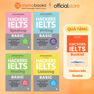 Sách - Combo 4 Cuốn: Bộ Hackers IELTS Basic