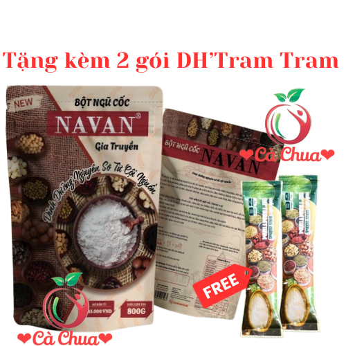 Ngũ Cốc Navan 800g và Navan lon 500g