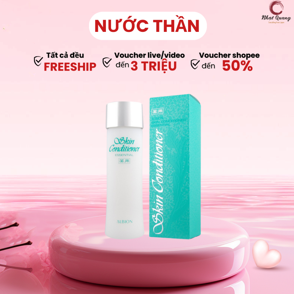 Nước thần Albion Skin Conditioner 165ml/330ml nội địa Nhật