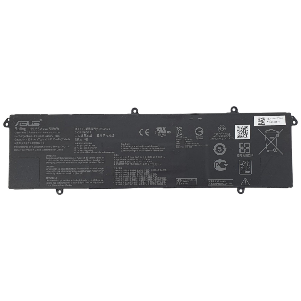 ⚡Pin laptop Asus VivoBook Pro 14 OLED X3400PA X3400PH K3400PA K3400PH C31N2024 0B200-04070000 - ZIN