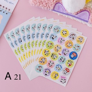Túi 240 Nhãn Sticker Tiếng Anh