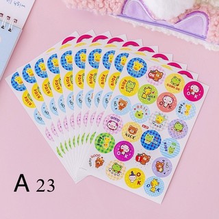 Túi 240 Nhãn Sticker Tiếng Anh