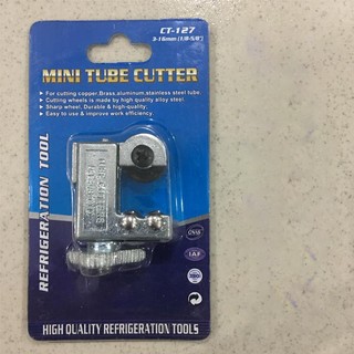 Dụng cụ cắt ống đồng DUNNEX CT-127 mini, lưỡi thép cứng cắt ống đồng, nhôm, inox phi 3–16mm, nhỏ gọn tiện lợi cho thợ