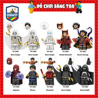  Xếp hình Minifigure Marvel Nhân vật Siêu anh hùng Avengers và X-Men - Đồ Chơi Lắp Ghép Sáng Tạo - TV6208 