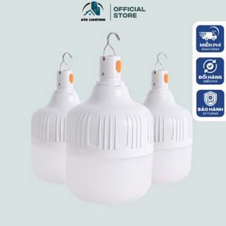 Đèn Tích Điện ATH LIGHTING 3 Chế Độ Sáng Siêu Tiết Kiệm Điện Nhỏ Gọn Tiện Lợi Dễ Dàng Mang Theo Cắm Trại, Dã Ngoại