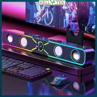 Loa Vi Tính Bluetooth Gaming Để Bàn Có Led Rgb Q7 - Loa Vi Tính PC Tivi Có Dây Âm Thanh Cực Hay