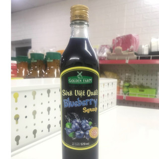 Siro việt quất 520ml golden farm