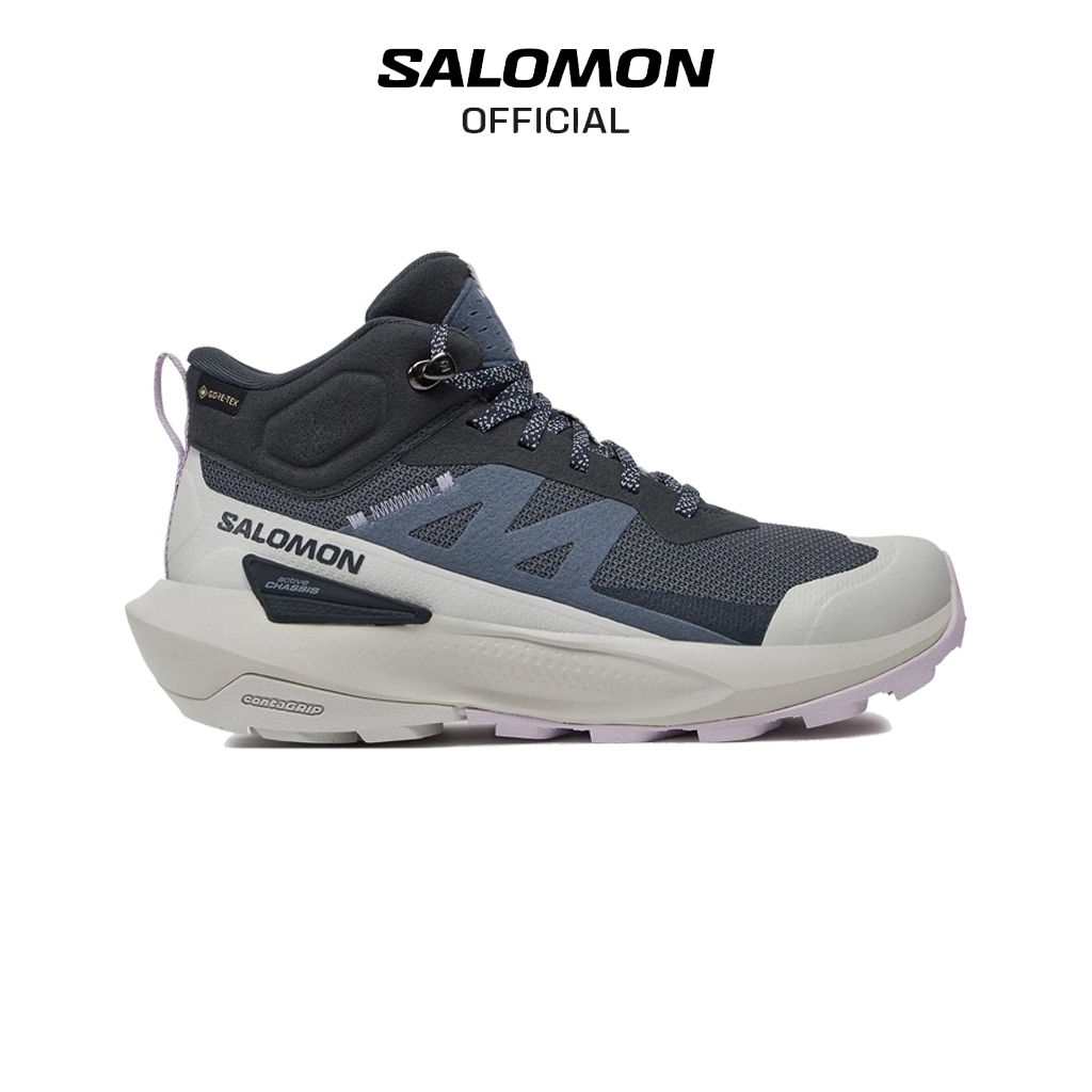 Giày Thể Thao Nữ Salomon Shoes Elixir Activ Mid Gore-Tex W India Ink Orchid PetalL47457400