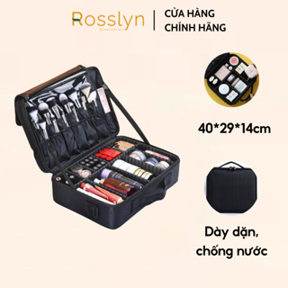 Cốp Đựng Mỹ Phẩm Đồ Makeup Cá Nhân Đa Năng Chống Nước Chống Sốc Kích Thước 40x29x14 cm Rosslyn Cosmetic QT121 
