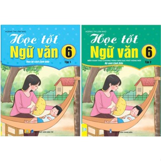Sách - Combo 2 cuốn Học Tốt Ngữ Văn Lớp 6 - Biên soạn theo chương trình GDPT mới (Bộ sách Cánh Diều) - ndbooks