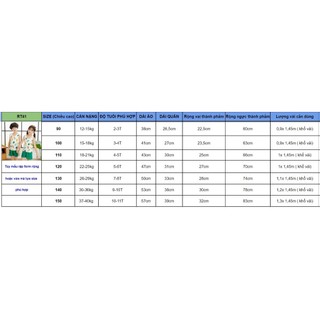 RT41_Rập giấy may bộ đồ ba lỗ trẻ em