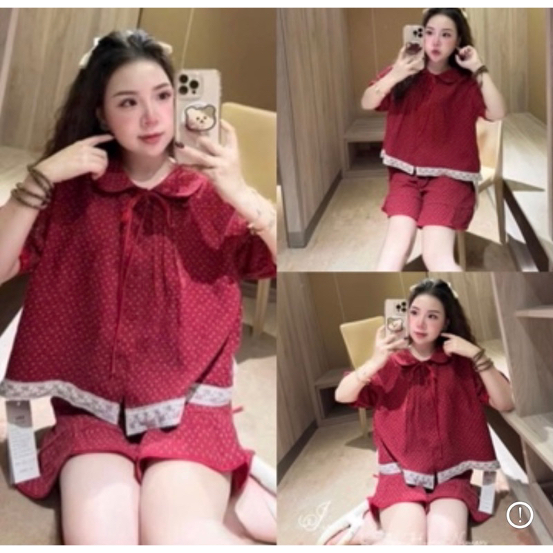 Set Bộ Ngủ Nữ Đùi Hoa K2018