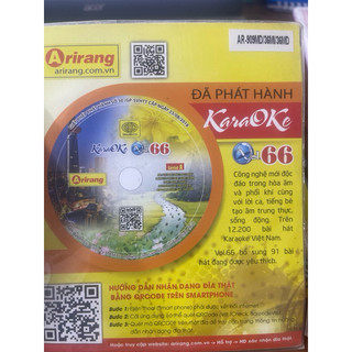 Đĩa Karaoke Airang vol 66 ( vol mới nhất ). seria