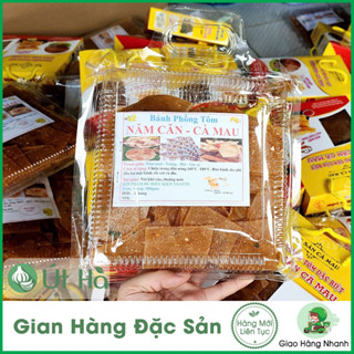  Bánh Phồng Tôm Cà Mau Hộp Kiếng 500G Đặc Sản Miền Tây Vị Ngọt Của Tôm Và Giòn Đặc Trưng - Út Hà Đặc Sản 