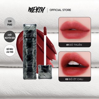   Livestream  Son Kem Lì Merzy Puffer Velvet Tint 3.7g 