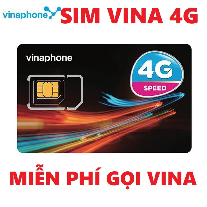 Sim 4G Vinaphone Ưu Đãi Gói Cước Khủng Free Data Nghe Gọi Giá rẻ - Sim Đăng Ký Gói VD90 BIG120 D169G