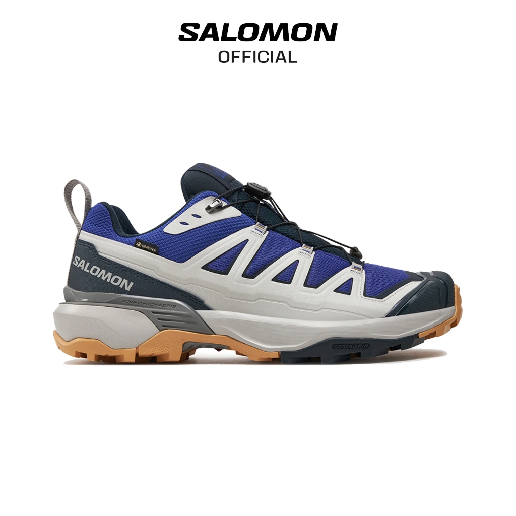 Giày Hiking Nam Salomon Shoes X Ultra 360 Edge Gore-Tex Blue Brown L47463300